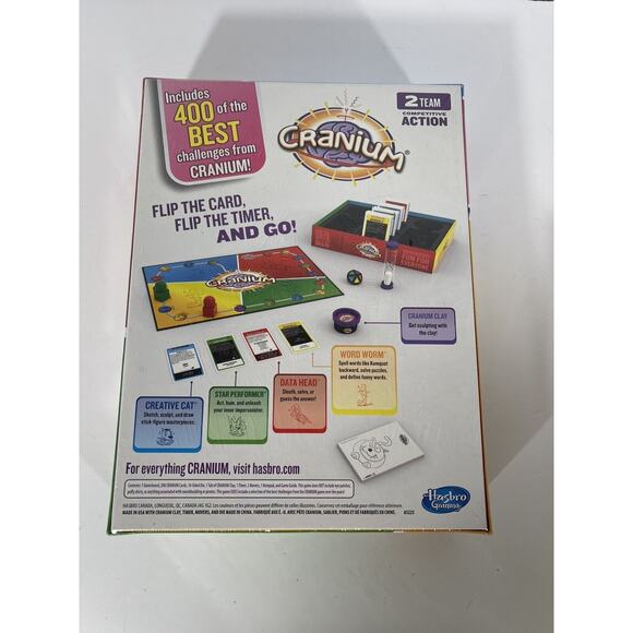 Cranium Game, The Best of Cranium for Outrageous Fun! A5225 Brand New , Sealed - Picture 5 of 5